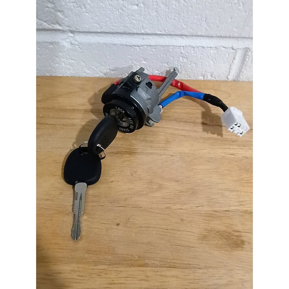 Universal Ignition Switch Key Set 4-Pin Lock Cylinder Motorcycle Scooter ATV